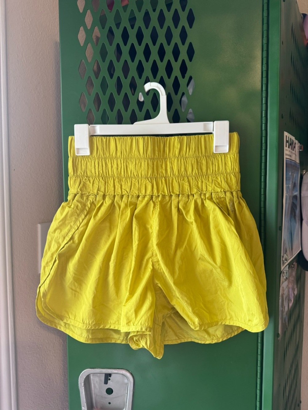 FP Movement by Free People Yellow Athletic Shorts